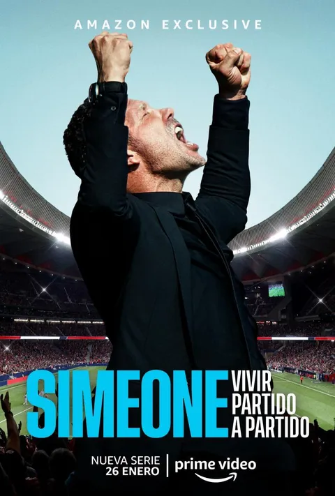 Cartel de Simeone: Vivir Partido a Partido — Sonido directo por ADD Sound